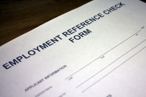 Reference checks for job offers